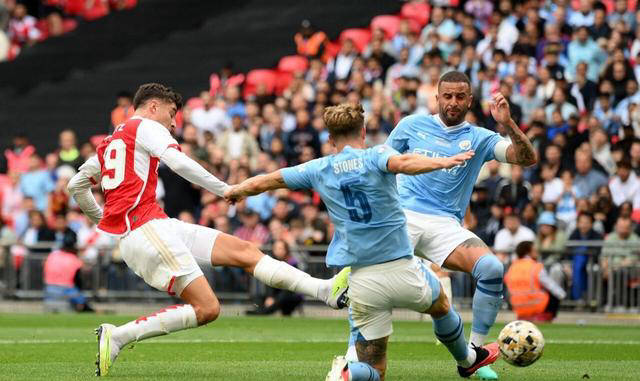 包含奥地利横扫曼城，哈弗茨关键制胜的词条